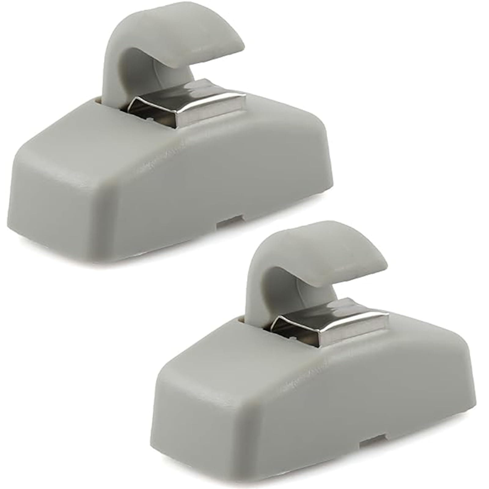 2Pcs Sun Visor Hook Clip Bracket, Compatible for Volkswagen & Seat Models, Durable Golf Clip, OEM 3B0857561B
