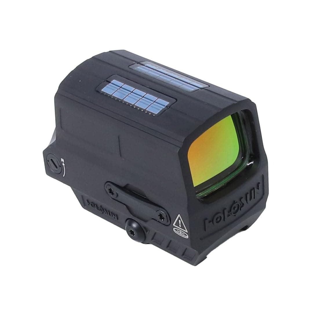 HS512C Multi-Reticle Circle Dot Enclosed Reflex Sight w/Solar Failsafe and Shake Awake, Designed for Rifle and Carbine, 2 MOA Dot
