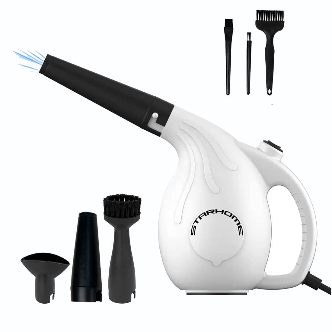 Compressed Air 3.0- Multi-Use Electric Air Duster for Cleaning Dust, Hairs, Crumbs, Scraps for Laptop, Computer, Replaces Compressed Air Cans (STAHM3.0-White)