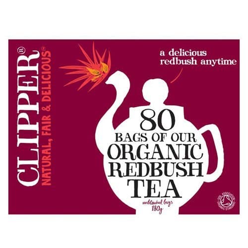 - Clipper - Organic Infusion Redbush | 80 Bag | BUNDLE by Clipper