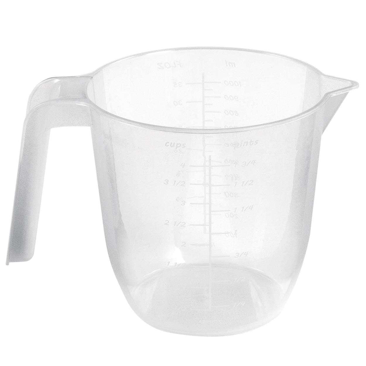 Wham 1Lt Clear Plastic Measuring Jug (1)