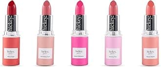 Hickey Lipstick Fashion Week Collection, 5 Piece Refill Set (Mile High, Birthday Suit, Walk of Shame, Beach Babe, Skinny Dip), Long Lasting Hydrating Lipstick for Women, Vegan & Gluten-Free