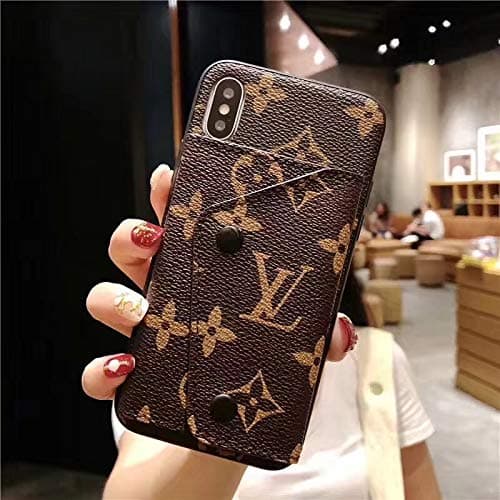iPhone 7/8 Plus Wallet Case (FBA Guarantee Fast Delivery) Multi-Function Elegant Luxury Leather Detachable Cover and Closure Flip Case for iPhone 7 Plus, iPhone 8 Plus (Brown)