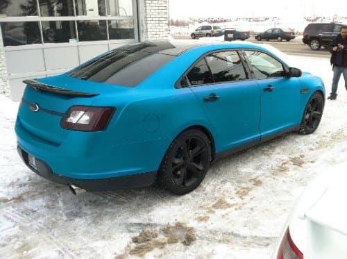 Matte Balloon Blue 5ft x 3ft Cast Vinyl Wrap Roll Film Decal Sticker for Car Bike Boat Interior Exterior Air Free Channel Technology VViViD USA