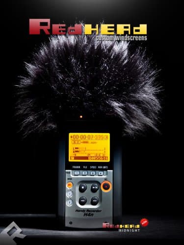 Redhead Windscreen for Zoom H4n (Midnight)