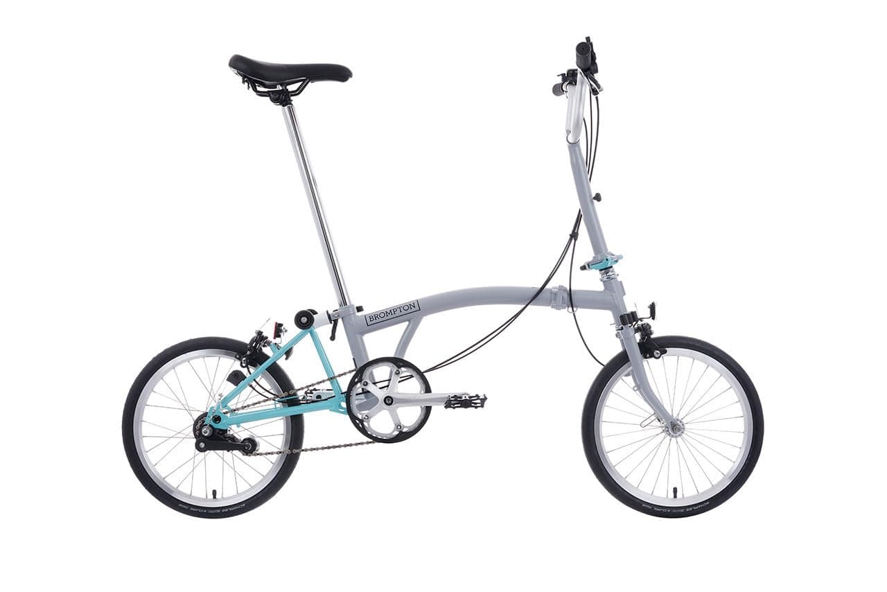 Brompton Folding Commuter Bike A Line 3-Speed | Compact, Lightweight, Urban Bike for Adults