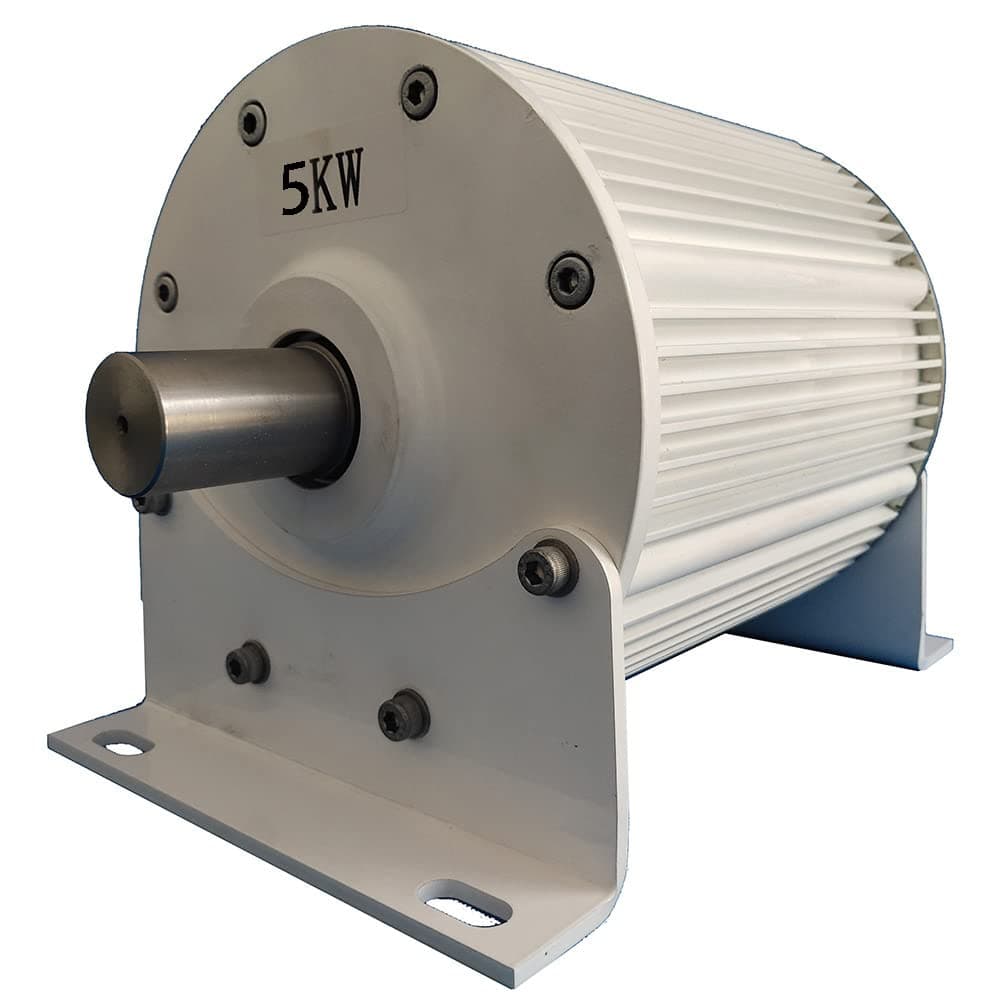 Adjustable Magnetic Electric Generator, 5000 Watt, Hydraulic-Powered, Easy Installation