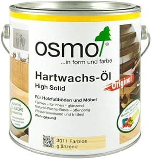 Osmo 3011C 0.75 Litre Polyx Hard Wax Oil - Clear Glossy