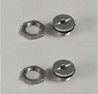 - Aluminium Safety Valve For Pressure Cooker - Ideal For Prestige/Pigeon & Similar Brands (Set Of 2), Multicolor, 5 Liter