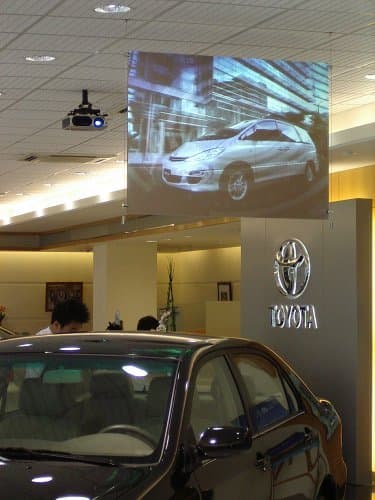 ScreenTechRear Projection Screen, Plastic, Matte, White Matte, Self Adhesive, 100 x 152 cm, GAIN 2.8, Passive 3D Ready, Indoor/Outdoor, from Germany