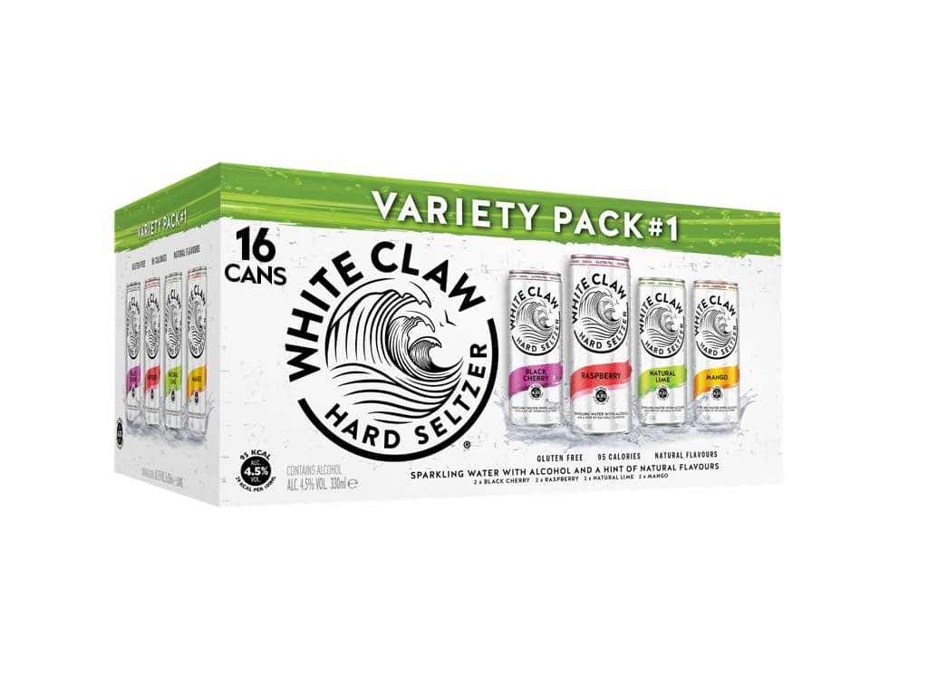 WHITE CLAW Variety Pack #1