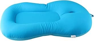 KAKIBLIN Baby Bath Mat, Baby Bath Cushion Soft Anti-Slip Bath Pad 0-6 Month Infant Bath Pillow, Blue