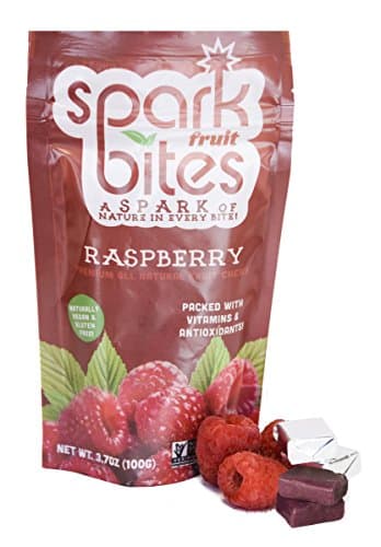 Spark organics Spark Fruit Bites Raspberry Premium All Natural Fruit Chews 3.7 oz pouch
