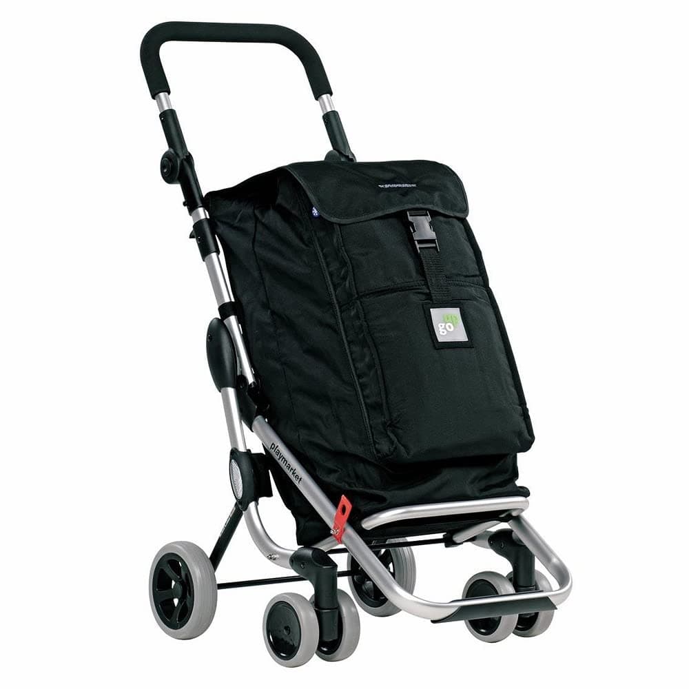 “Go Up” Shopping Trolley black