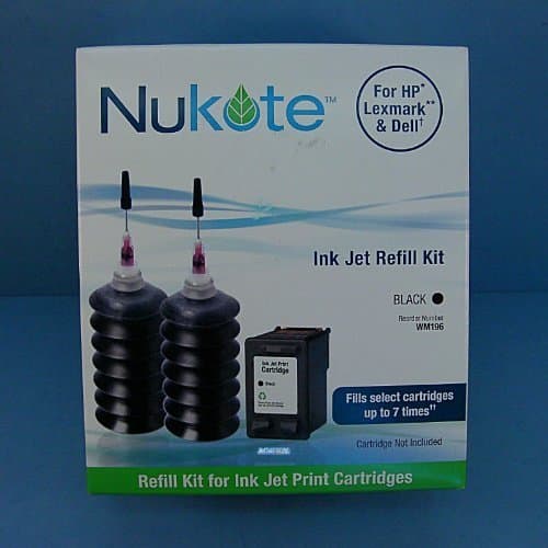 Nukote WM196 Ink Jet Refill Kit - Black