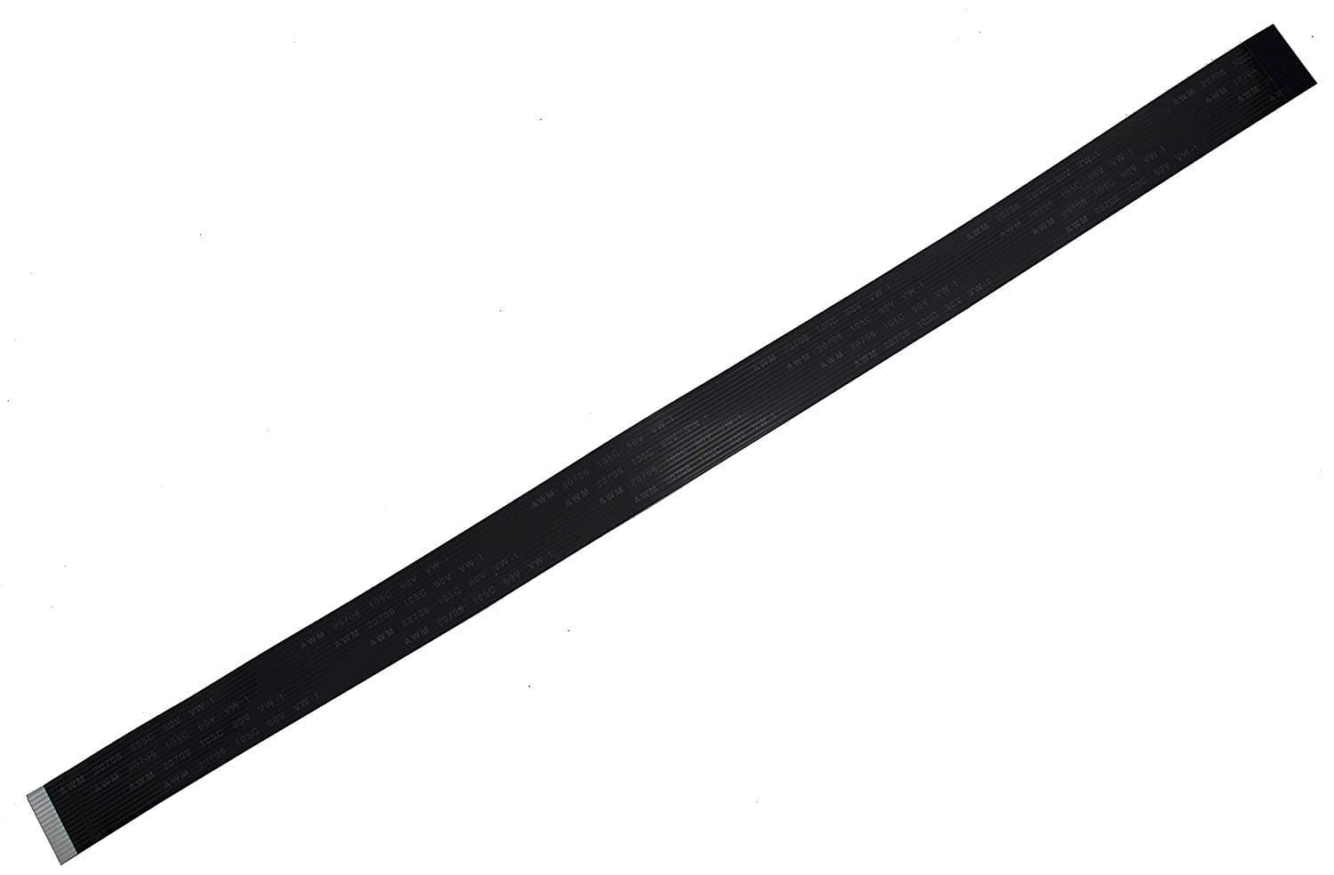 A1 FFCs Black Flex Cable for Raspberry Pi Camera Cable Length - 200 cm / 2 m / 6.6 ft (1)