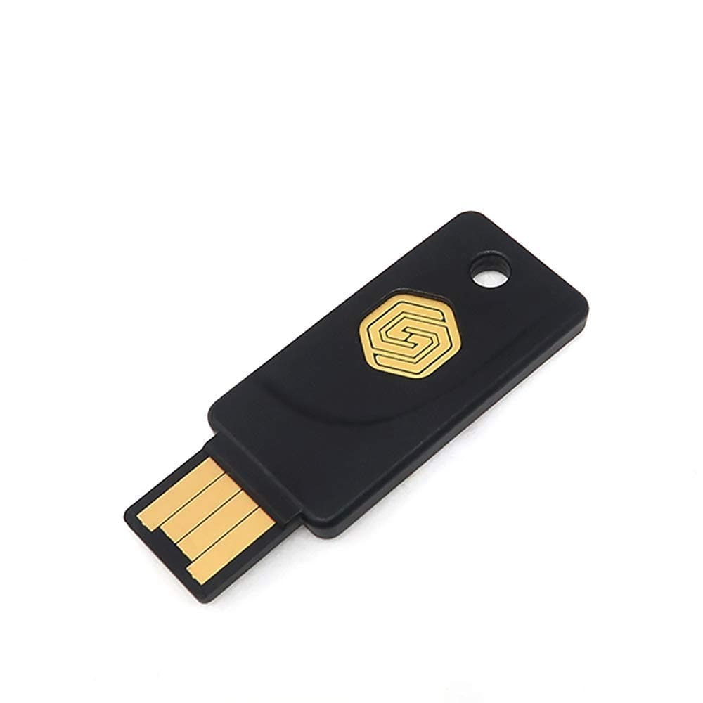 GoTrust Idem Key - FIDO2 & U2F USB and NFC Security Key for First and Second Factor Authentication with USB-A and NFC Interfaces Across Mobile Devices and Computers