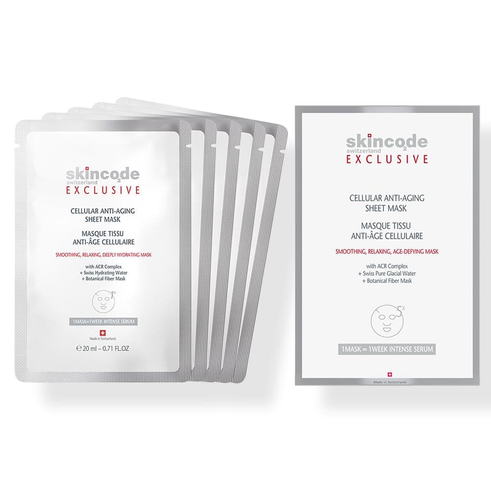 SkincodeCellular Anti-Aging Sheet Mask 20ml x 5