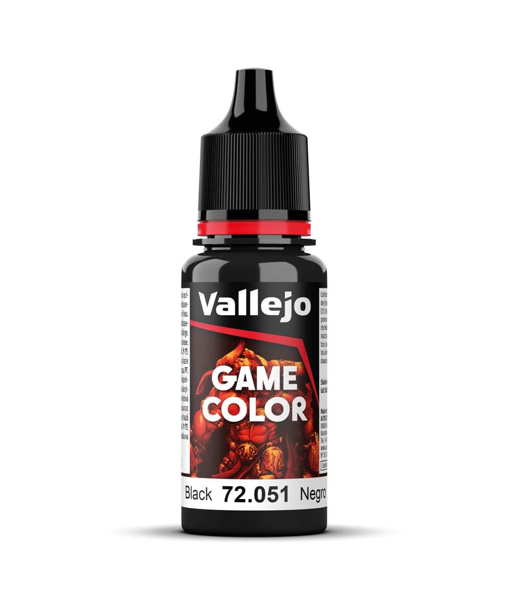 Black Game Color 1 Paint, 17ml