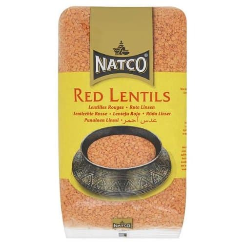 NatcoPulsed Red Lentils 1 x 2kg
