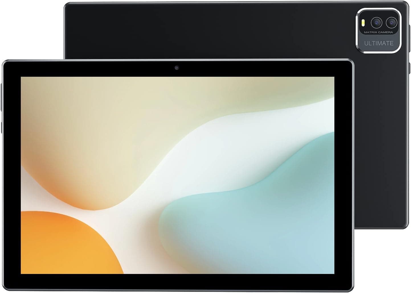 ZZB Tablet 10 Inch Android Tablets, 64GB+8GB Tablet, 1024GB Expand，6000mah Battery, Quad-Core Processor Tableta, 8MP Camera WiFi BT 10.1'' IPS HD Touch Screen,10 in Tabletas