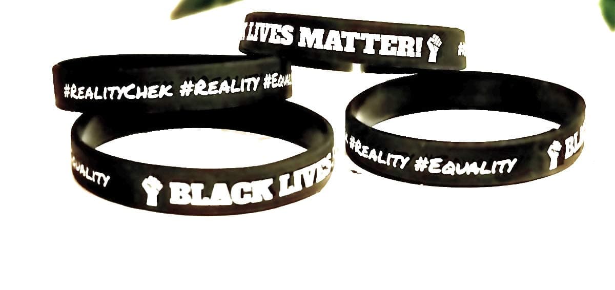 Black Lives Matter Silicone Wristband