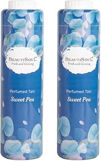 Sweet Pea Perfumed Talcum Powder | Body Talcum Powder for Summer | Talc Powder Combo Offer 100gm + 100gm (Pack of 2)