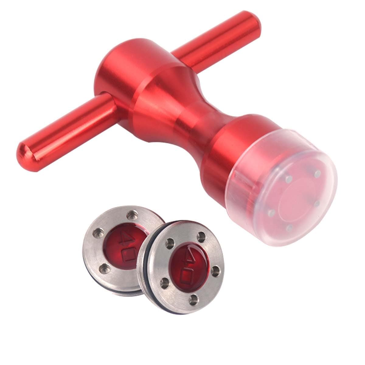 HISTAR 2Pcs Golf Custom red Weights + Red Wrench for Titleist Scotty Cameron Putters