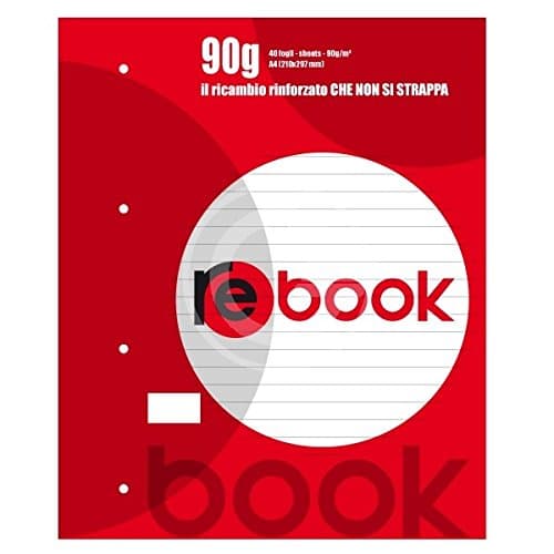 QUABLOCK Maxi Rebook 90 gr 1rigo 40 Sheets Reinforced Cod. 3924