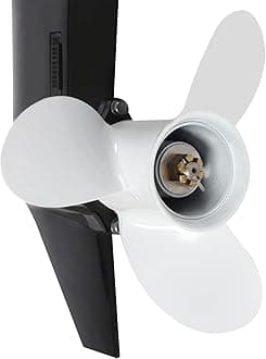 BJTDLLX Outboard Motor, 2 Stroke 12HP Outboard Motor Boat Engine, Heavy Duty Fishing Boat Marine Engine with Water Cooling System Boat Motor (Long Shaft)