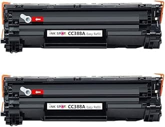 88A / 388A Easy Refill Toner Cartridge for HP CC388A Laserjet P1007, P1008,M1213nf...Printers
