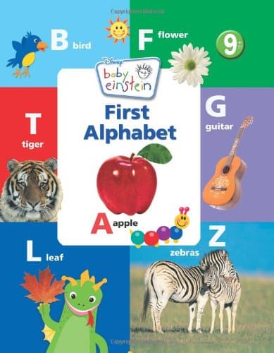 Baby Einstein: First Alphabet Book Board book – December 27, 2011