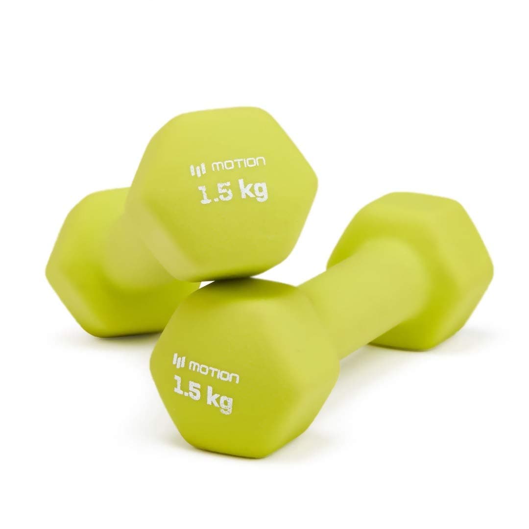 Neoprene Hand weights 1.5 kg x 2