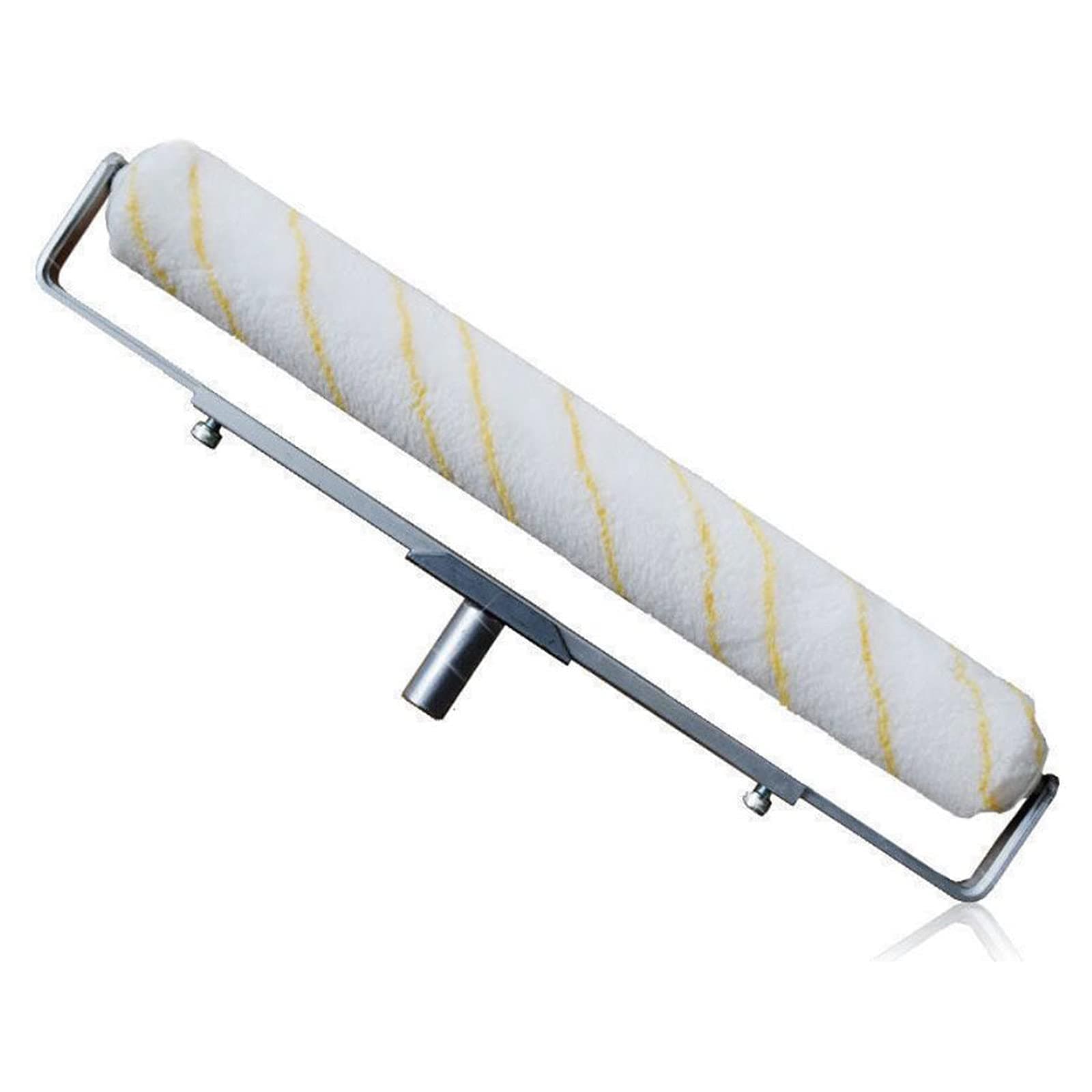 Paint Roller Set, 20 Inch Microfiber Paint Roller Sleeve, Expandable Roller Bracket, Painting Supplies for House Walls and Ceilings (Medium Pile)