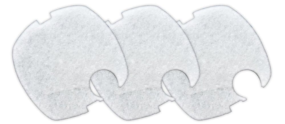 SUNSUN HW-303B Replacement White Fine Filter Sponge 3PCS Set by Sun Microsystems