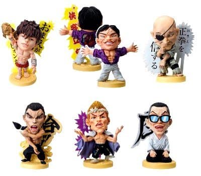 グラップラー刃牙 地上最強ディフォルメフィギュア (全6種セット)