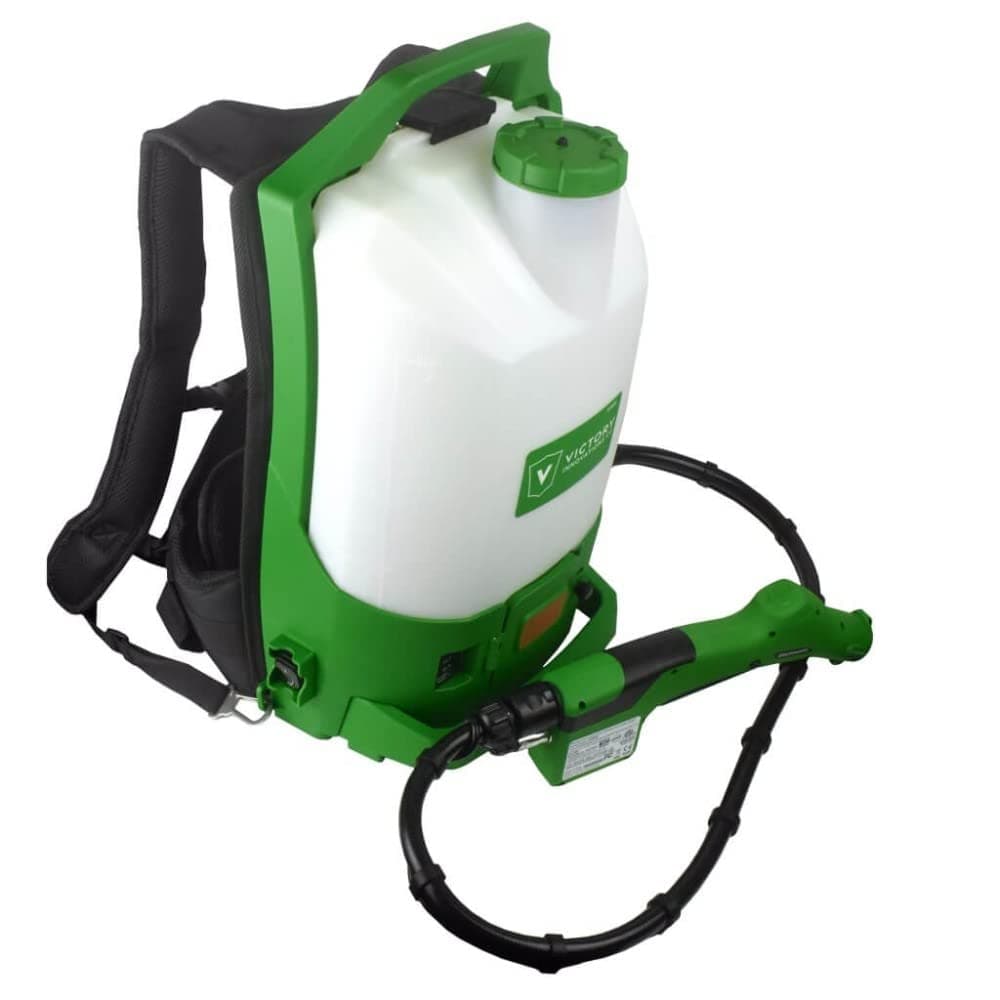 Cordless Electrostatic Backpack Sprayer Machine for disinfectants, sanitizer, Cleaning,Green,VP300ES