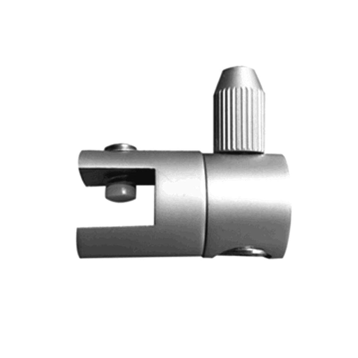 Brass Panel Grippers Edge Grip with Self-Lock,Hanging System Clamp for Panels Up to 8mm (Single Side)- Pack of 4 Units