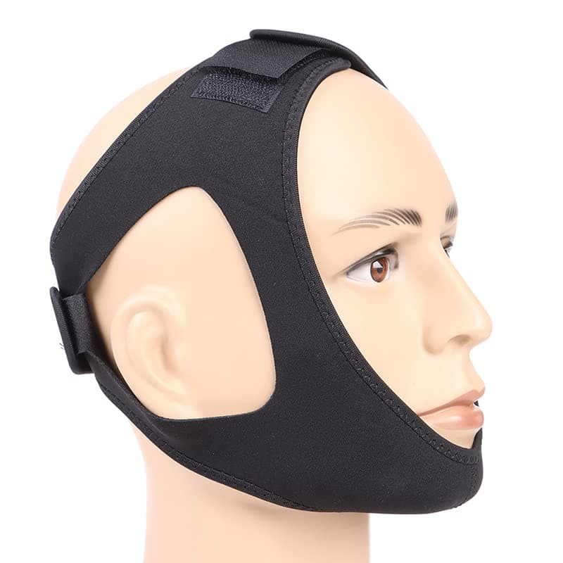 Premium Anti Snore Chin Strap [Upgraded Version] - Advanced Snoring Aid Scientifically Designed to Stop Snoring Naturally and Give You The Best Sleep of Your Life! (Fits Most)