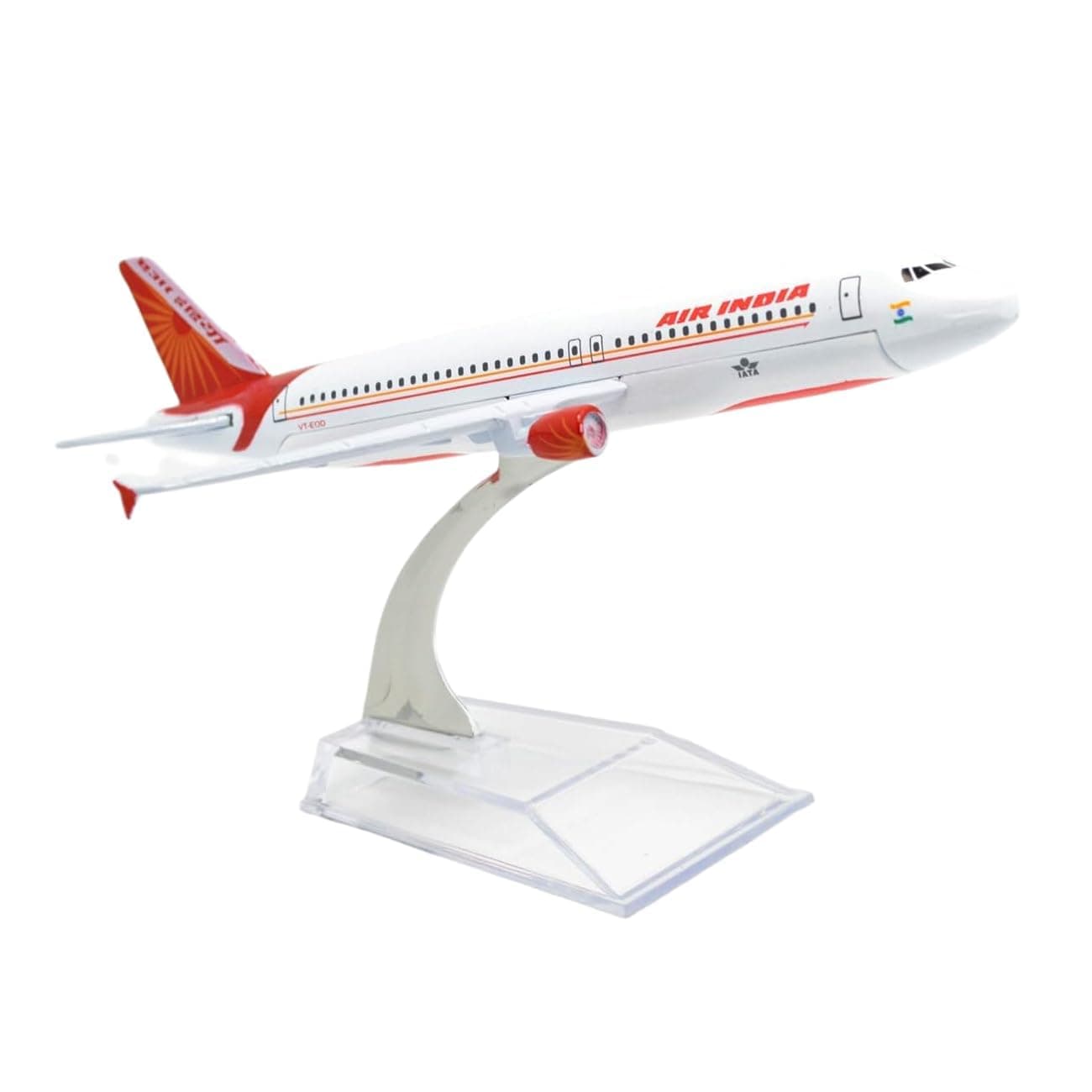 Diecast Aeroplane Scale Model Only For Display, Size -16 Cm-A320 Air India (Air India) - Multicolor
