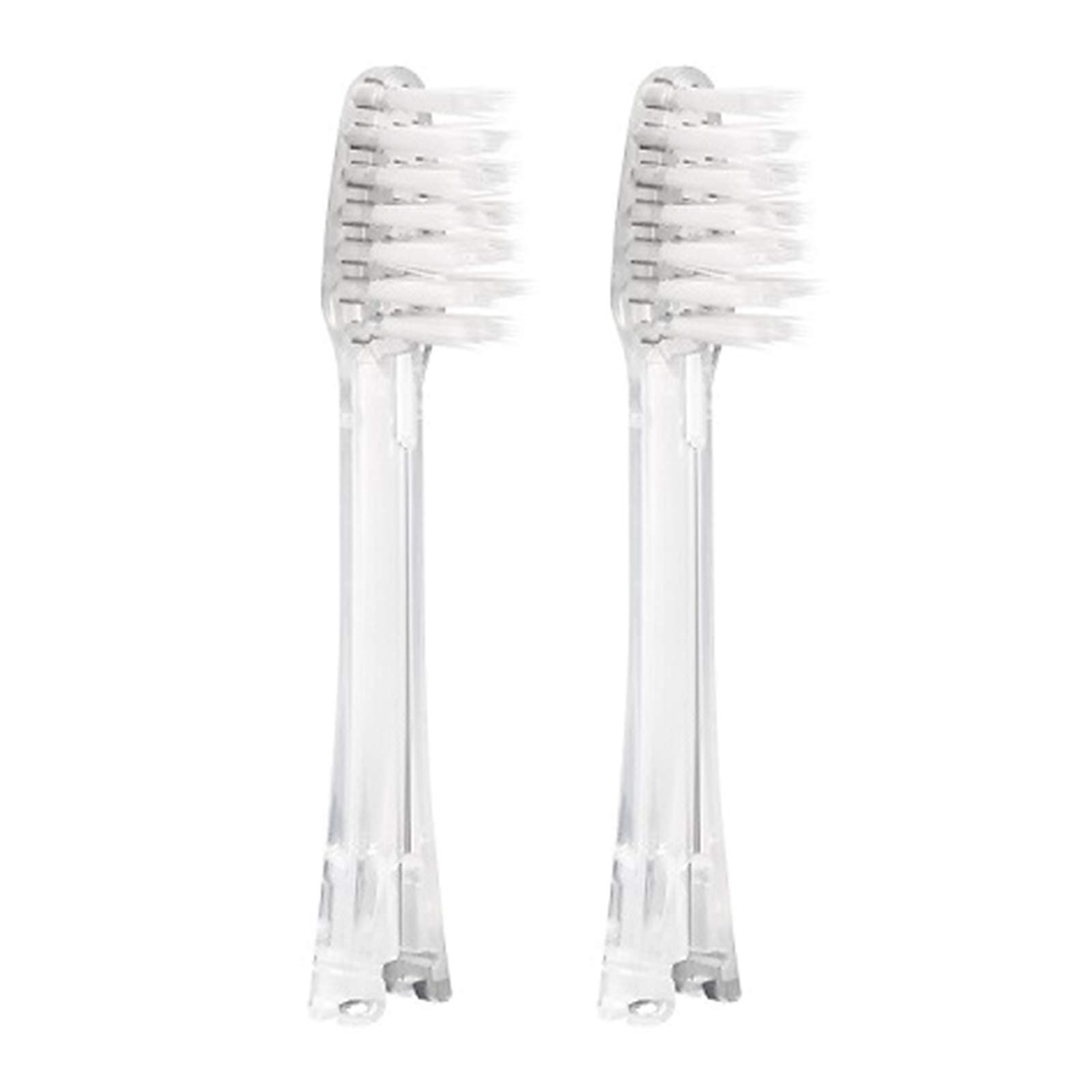 IONPA [DM - Clear] Replacement Brush Head, 2pcs/Pack, Made in Japan IONIC KISS You, hyG