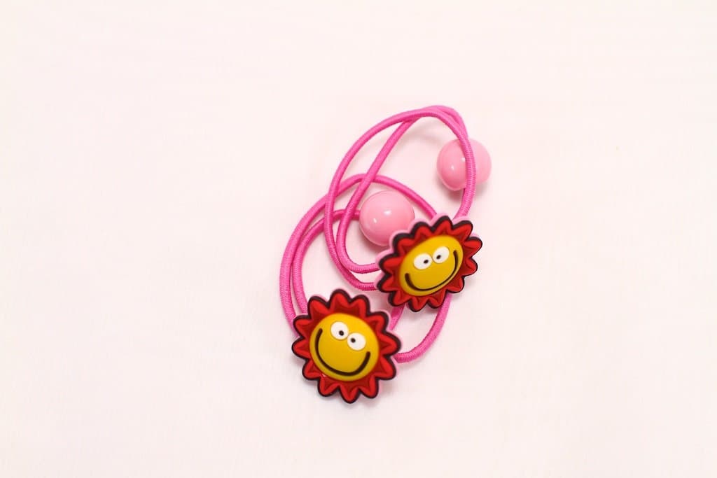 Keikihouse Hair Elastics - Red Sun