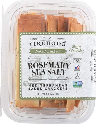 Firehook Cracker Rosemary Snack Box - 5.5 oz (Pack of 6)