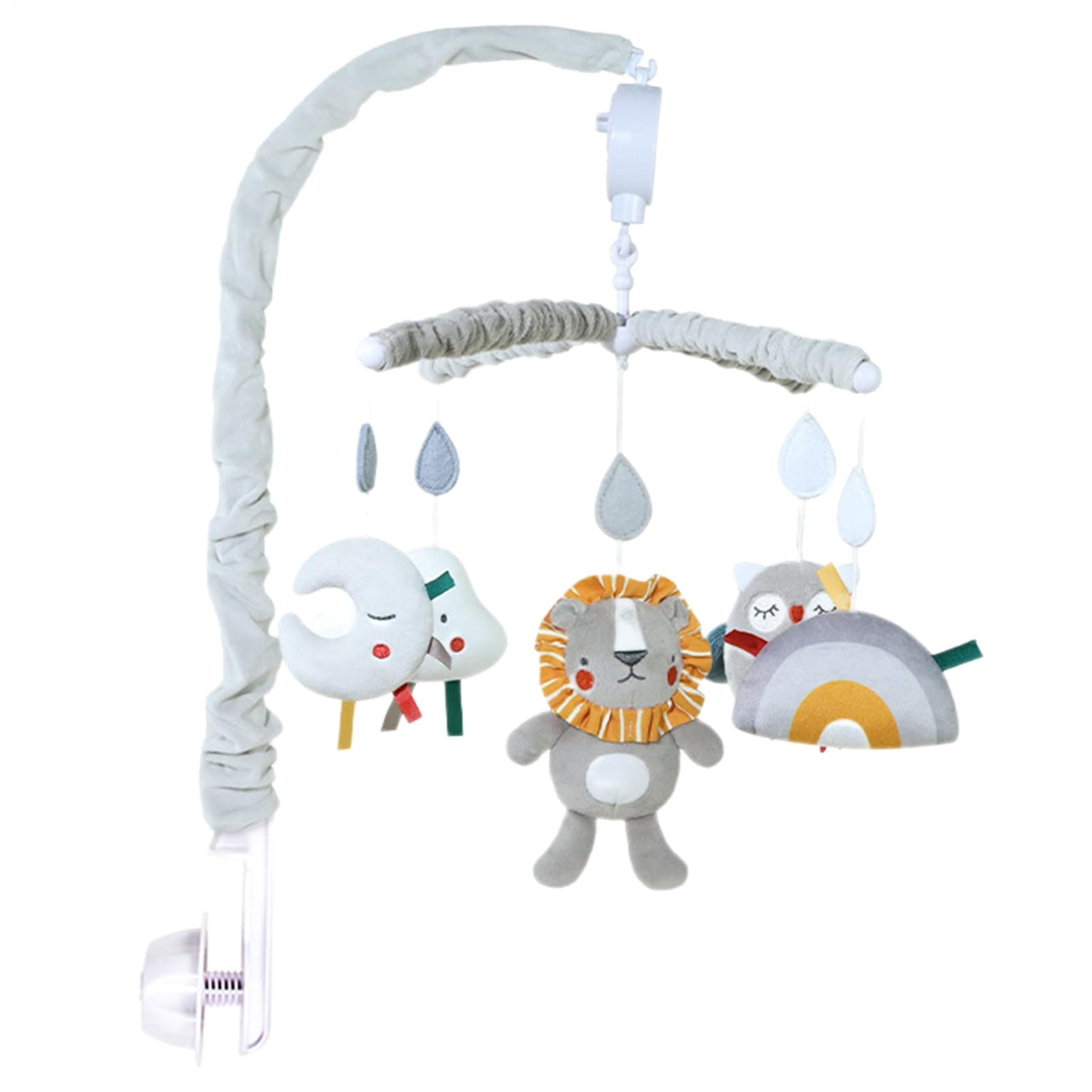 Cot Musical Mobile, Cot Mobile For ,Nursery Withller Cot Mobile With Luxury Dolls | Easy Install Kids Girls Bed Decor With Cover For Living Room