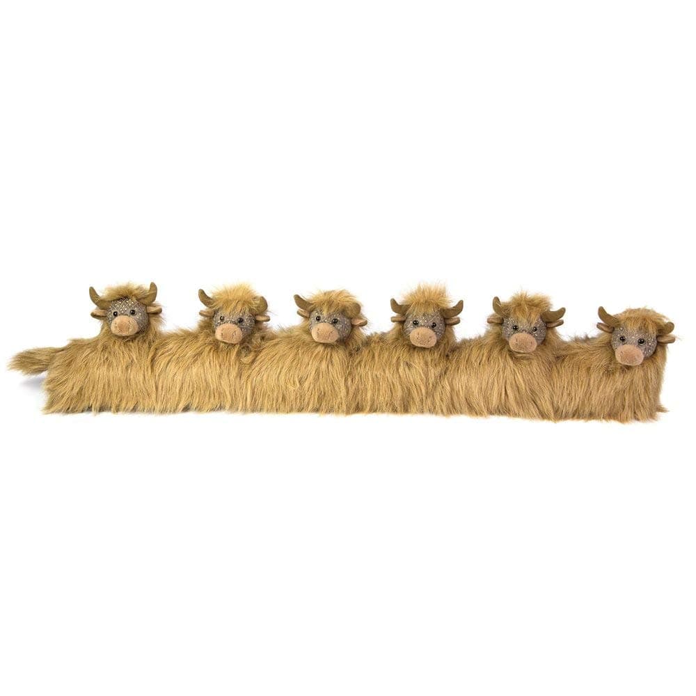 (DE97) Angus Highland Cow Draught Excluder - Traditional Range