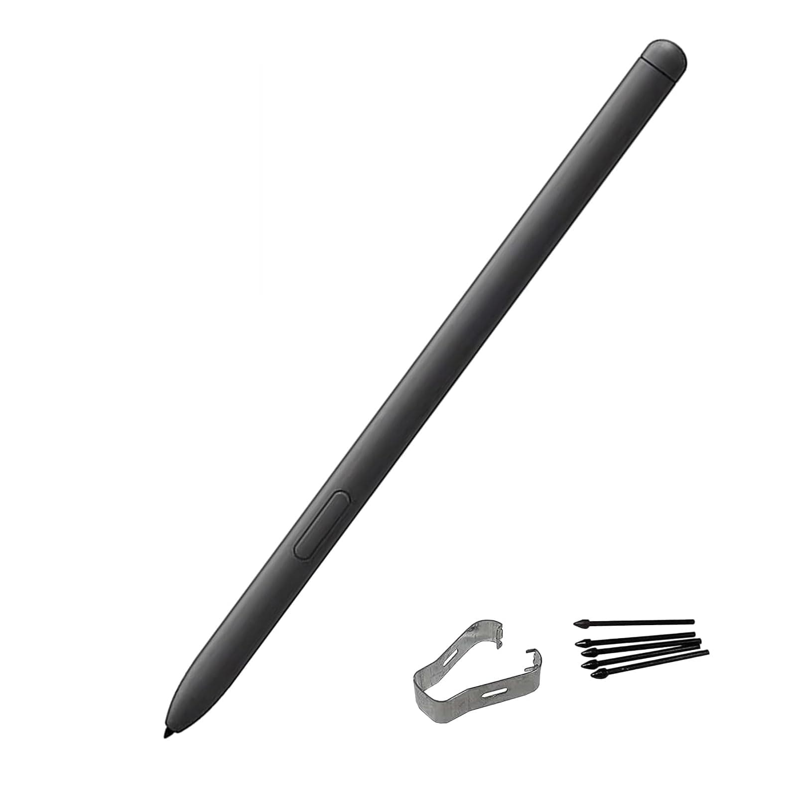 Galaxy Tab S9 Sペン Samsung Galaxy Tab S9/S9 Plus/S9 ウルトラスタイラスペン[Bluetooth付き] Galaxy Tab S9シリーズペン交換用 Samsung Galaxy Tab S9/S9 Plus/S9 Ultra EJ-PX710BBEGUJ + 5チップ(ブラック)