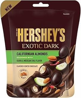 HERSHEY'S Hershey's Exotic Dark Californian Almonds Guava & Mexican Chili Flavor 30 Gm- Pack Of 6