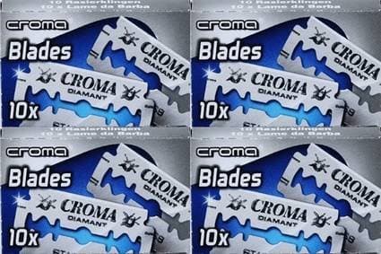 40 Croma – Diamant Double Edge Razor Blades