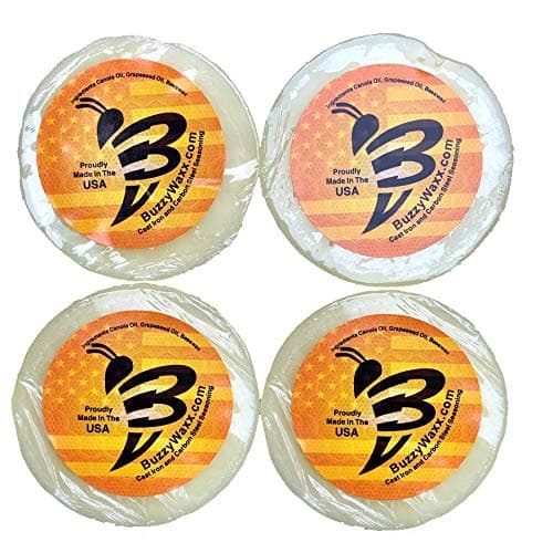 Buzzy Waxx Original Blend 4 Disc Pack - Cast Iron and Carbon Steel Seasoning