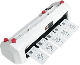 Electric Cutter for 3.5"x2" Card, Automatic Business Card Cutter Binding Machine-110V